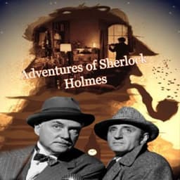 Cover art for Sherlock Holmes and the Golden Age of Radio Mysteries